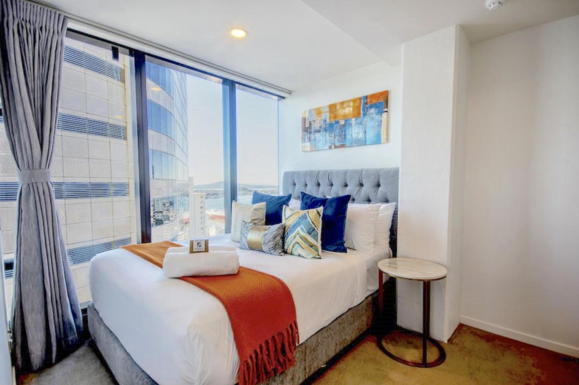 Top Floor Harbour View And Skytower View Apartment In Cbd Auckland Luaran gambar